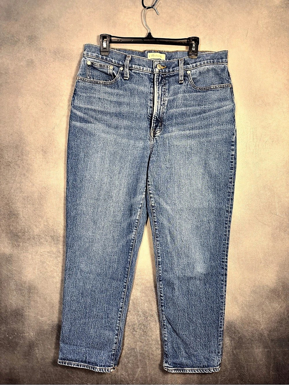 Madewell The Perfect Vintage Jean Straight Leg Jeans in Blue Size 32